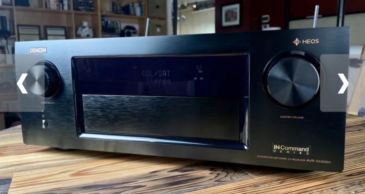 【美品】DENON AVR-X4300H HEOS対応 AVアンプ デノン「AVR-X4300H」をレビュー。9chアンプ搭載・アトモス/DTS