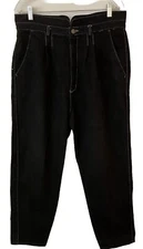 80s/90s GITANO Jeans Black High Rise And High Waist Mom’s Size 32"