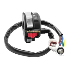 Left Handlebar Start Stop Switch Headlight for Yamaha Warrior 350 YFM350X 02-04