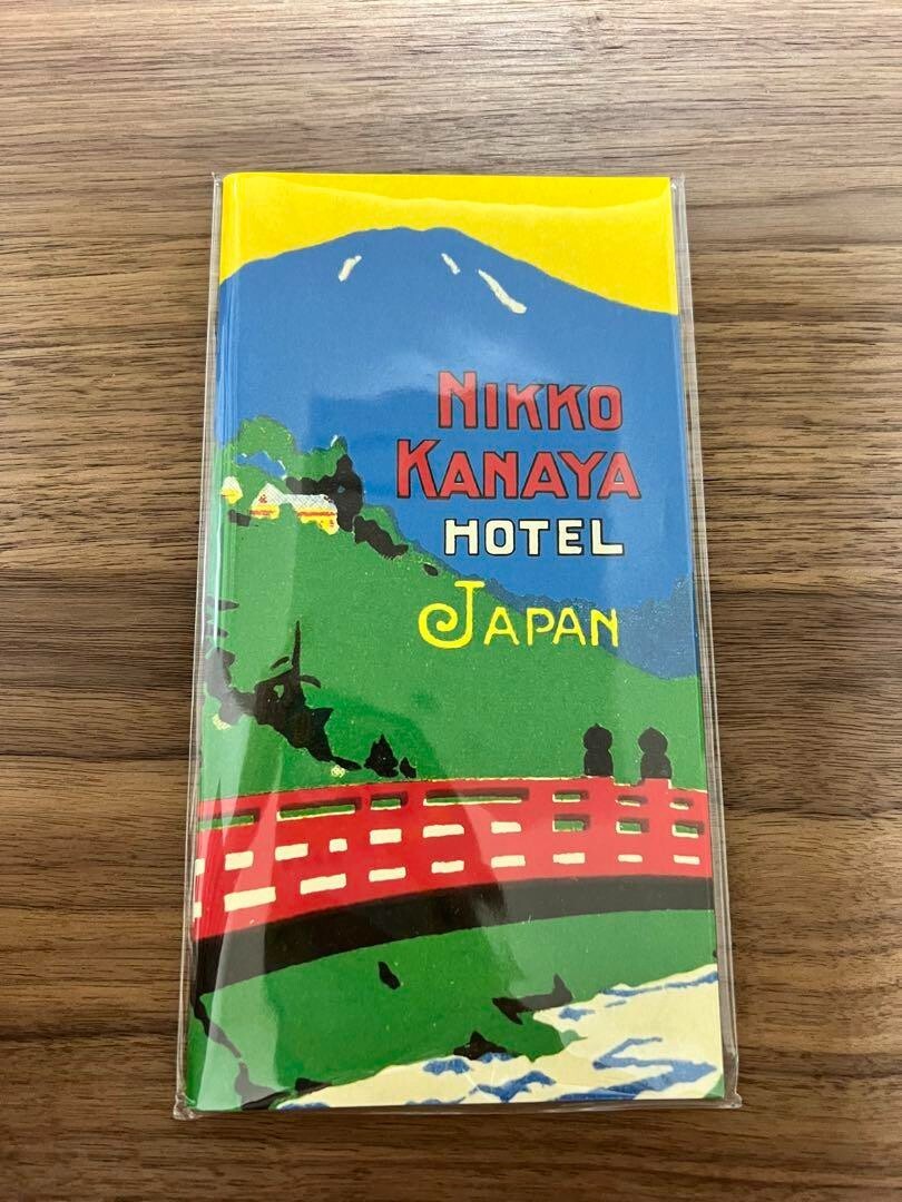 Traveler`s COMPANY Nikko Japan Kanaya Hotel 150th Notebook 4set