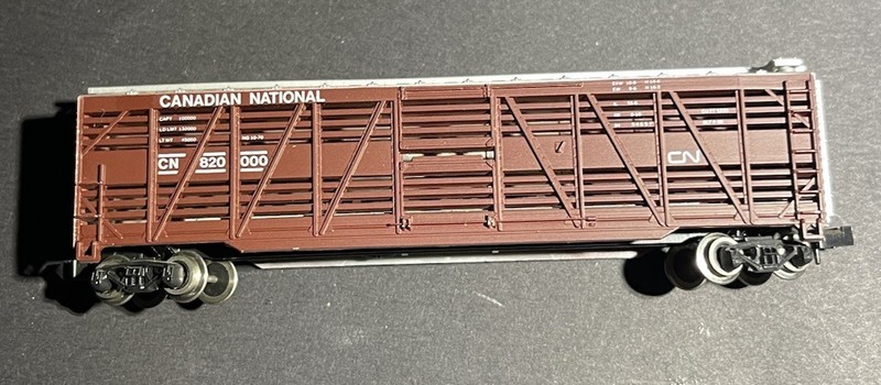 Atlas N Canadian National 3551-2.25 Stock Car 50' CN 82000
