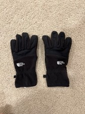 The North Face Men  s Fleece Gloves Black Size Medium Touch Screen
