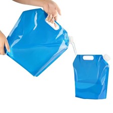 5L/10L Collapsible Water Container Camping Hiking Outdoor Storage Jug Bag