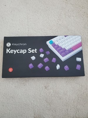Keychron PBT Keycap Set Gray White Mint