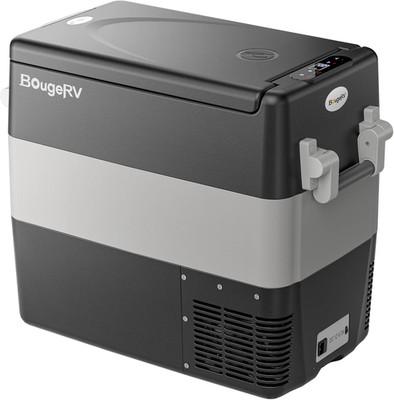 Bougerv 12V Portable Refrigerator Fridge Freezer Portable Car Fridge 53 Quart El