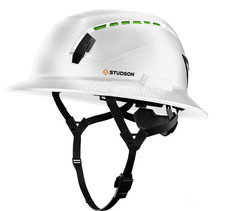 Studson Shk-1 Carbon Full Brim Vented White Studson Shk-1 Carbon Full Brim Vented White