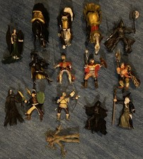 Lot Of 15 Medieval Action Figure Toys Schleich Papo Horse King Knight Wizard Elf
