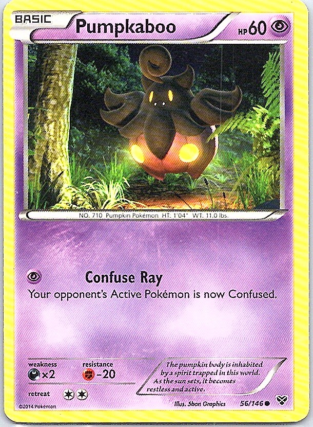 XY Base Set #56/146 Pumpkaboo