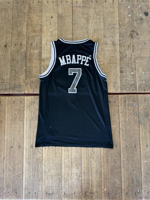 パリ・サンジェルマン MBAPPÉ 7 ジャージ Jordan Paris Saint-Germain Mbappé #7 Black White Soccer Basketball