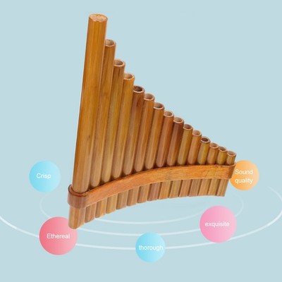 Bambus-panflöte Professionelle Traditionelles Instrument Musikinstrument