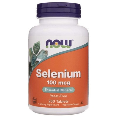 Now Foods Selen 100 mcg 250 Pillen