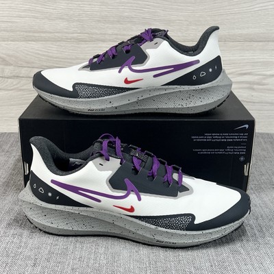 Nike Air Zoom Pegasus 39 Shield Light Bone Vivid Purple Womens