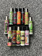 Clipper Refillable Lighters Weed Design