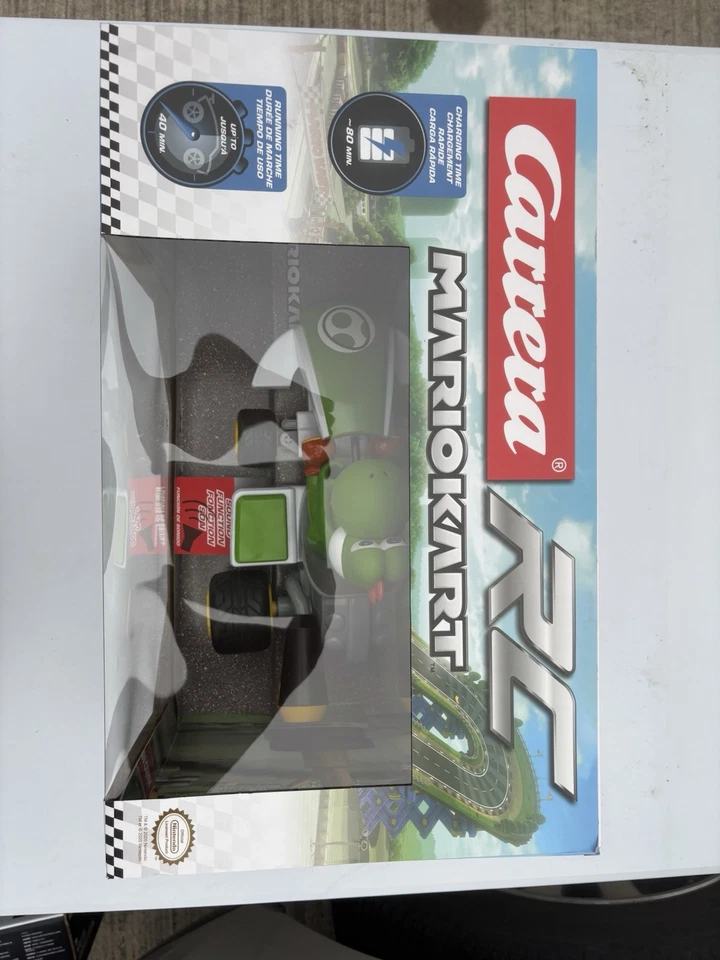 NEW Carrera RC Official Mario Kart Yoshi Race Kart 1:16 Scale 2.4GHz With Sound  - Image 2 of 4