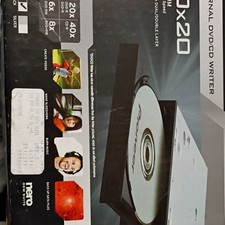 Pioneer 20x20 Internal SATA DVD/CD Writer 20x DVD 40x CD Silver PC 5.25"