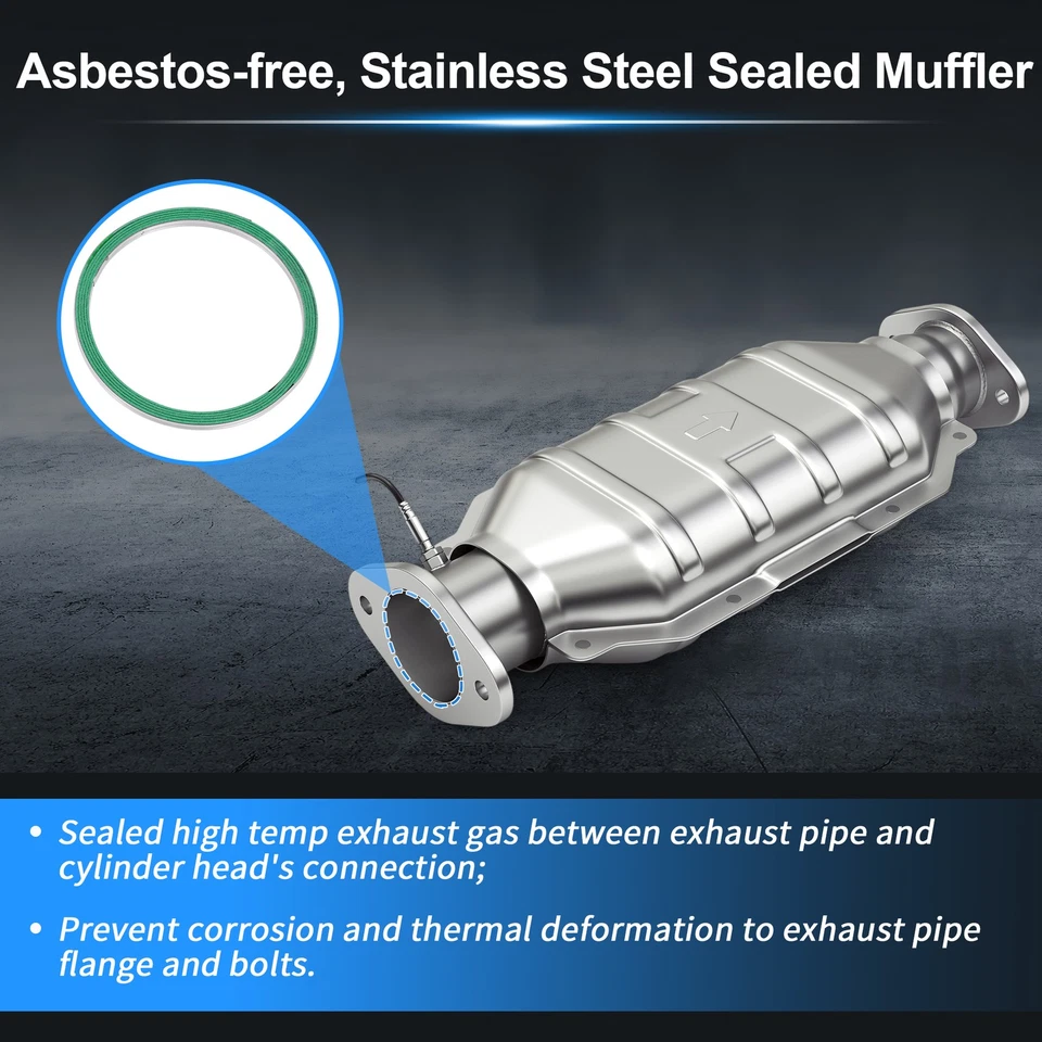 1 Pc Exhaust Pipe Gasket for Toyota Land Cruiser J200 2007-2021 No.9091706093 Foto 3 de 4