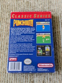 Punch-Out!! Sistema de entretenimiento Nintendo Classic Series NES completo probado en caja original