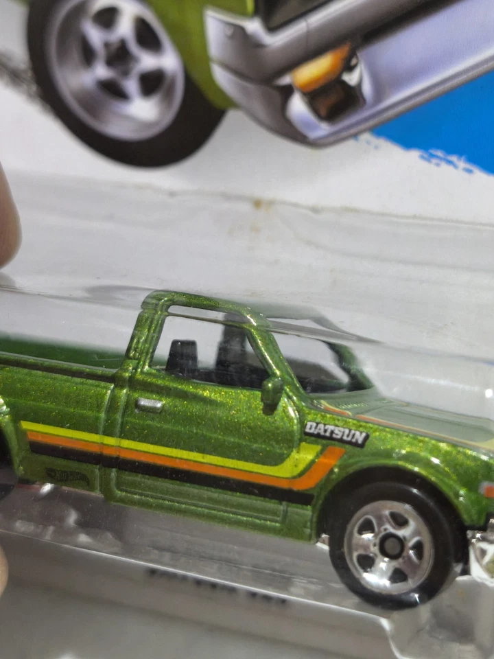 Ventana faltante Hot Wheels Datsun 620 verde HW todo terreno Foto 2 de 4