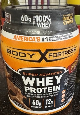 Body Fortress Super Advanced Whey Protein Powder 28.5oz - PeanutButter Chocolate