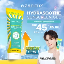 Buy 1 Get 1 | Azarine Hydrasoothe Gel SPF45 PA++++ 110ml Daily UV Protection