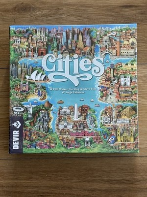 Cities Board Game City Building Strategy Game 2-4 Players Devir NEW Sealed