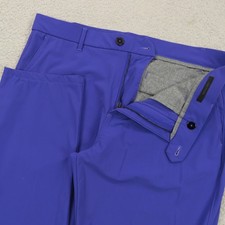 Greyson Golf Pants Men 36x29 Montauk Sport Trouser Royal Blue Performance