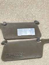 1994-2001 Acura Integra Driver Passenger Sun Visor Set Pair Tan Left And Right