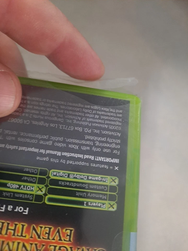 Cabela's Dangerous Hunts 2 (Microsoft Xbox, 2005) Brand New Factory Sealed  - Image 4 of 4