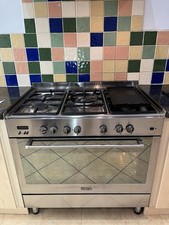 De’Longhi 90cm Dual Fuel Range Cooker – Stainless Steel