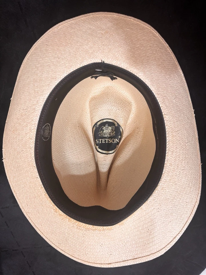 Sombrero Fedora de Paja Panamá Ventilado Stetson Airway Foto 4 de 4