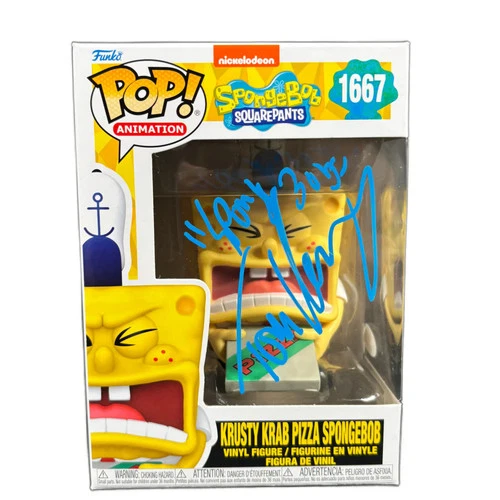 Tom Kenny Signed Funko POP SPONGEBOB SQUAREPANTS Autographed JSA COA 1667