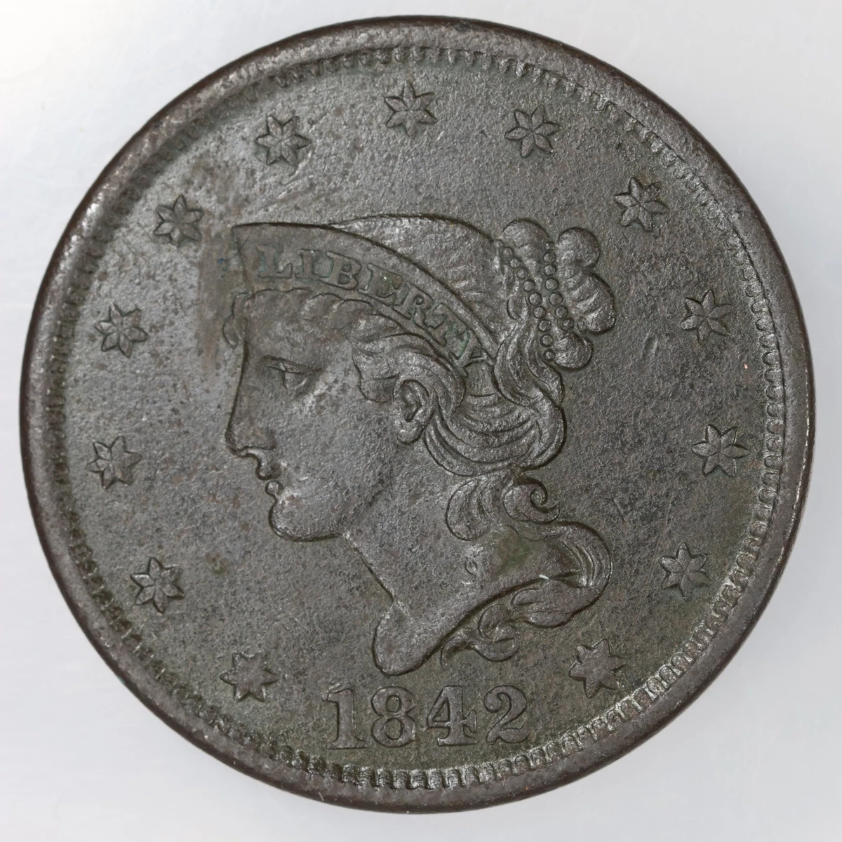 1842 Year Braided Hair Large Cents (1839-1857) for sale | eBay