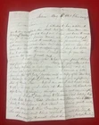 1863 54th Massachusetts Famous Black Regiment Letter to Soldier Civil War