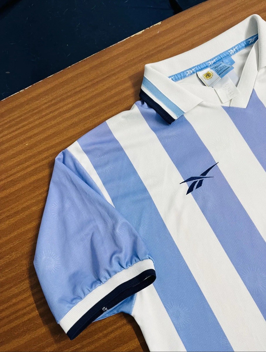 Jersey Argentina National Team Reebok 1999 #22 Riquelme XL ⚽️ | eBay