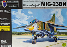 Kovozavody Prostejov KPH 7216 - 1:72 MiG-23 BN incl. 3D print parts + paint mask