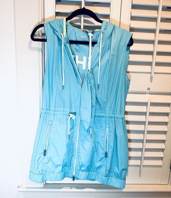 Tommy Hilfiger Sport Athletic Vest Turquoise Size L See Flaws** Women Vest Only