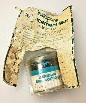 Teledyne Waterpik Instapure Replacement F-1C Filter Cartridge 1979  S-1,PI-1 vtg