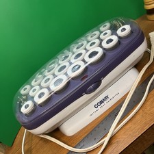 Conair Instant Heat Hairsetter Hot Rollers Set Multi Size White Purple