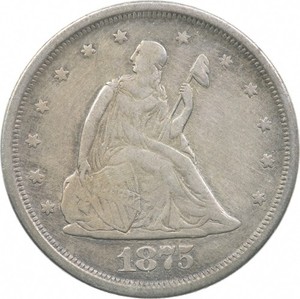 1875-S Seated Liberty Twenty Cents a2811