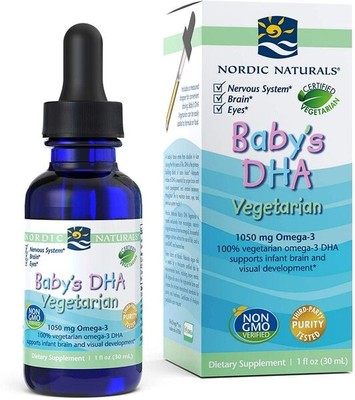 Baby's DHA Vegetarisch, 1050mg - 30 ml für Babys