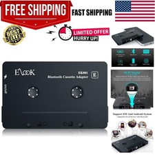 Car Audio Receiver, Bluetooth Cassette Receiver Tape Aux Adapter Player with ...