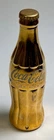 Vintage Commemorative Gold COKE Bottle CocaCola 6.5oz  Holly Springs Mississippi