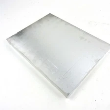 .75" thick  3/4  Aluminum 6061 PLATE  8" x 9.25" Long  sku 340245