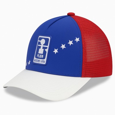 FIFA World Cup Trucker Hat USA Mexico Canada 2026 Red White Blue