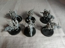 GW Herr der Ringe Tabletop - 1 Moria Ork / Goblin Wargreiter Beutereiter (Umbau)