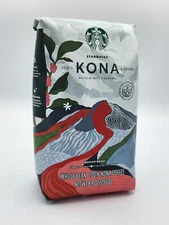 Starbucks 100% Kona Whole Bean Coffee Medium Roast 8.8 oz Hawaii Exclusive