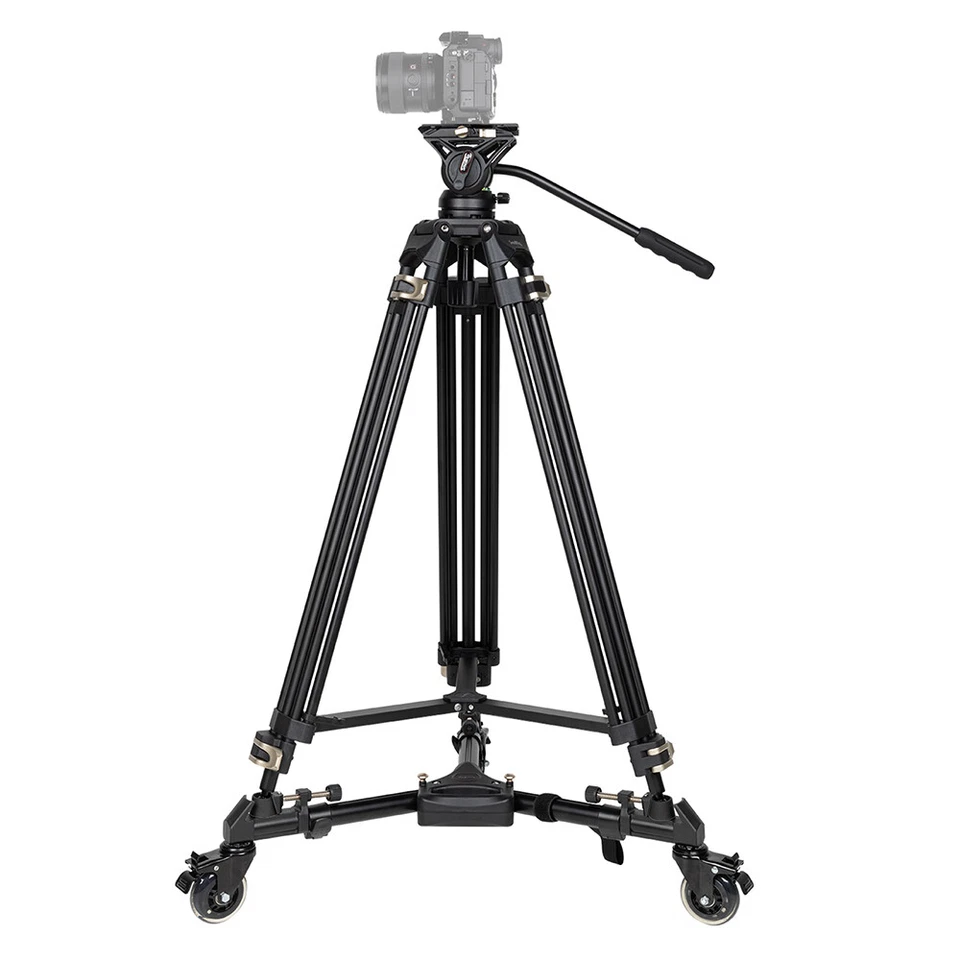 Trípode de video profesional SmallRig Manfrotto QR 3751 con trípode Dolly Foto 2 de 4