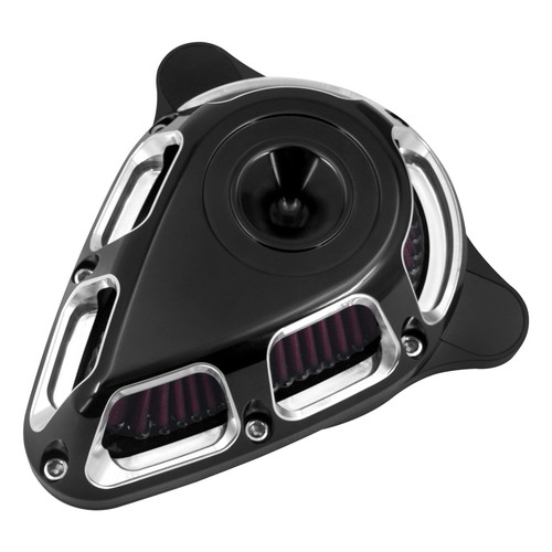 Turnable Air Cleaner Filter Red Intake For Harley Touring 00-2007 Softail 00-15 - Picture 15 of 18