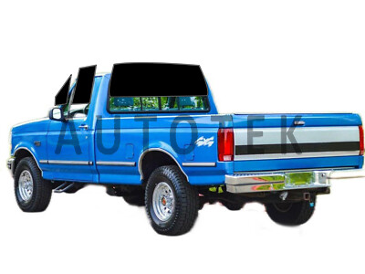 PreCut All Sides Windows Film Any Tint Shade For Ford F150 Regular Cab 92-96