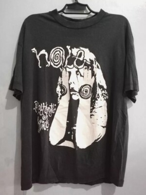 Hole 90s Band Pretty On the Inside Basic Black 90s Short Sleeve T 